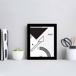 Wallity Cuadro Decorativo Enmarcado SCT-043 Multicolor